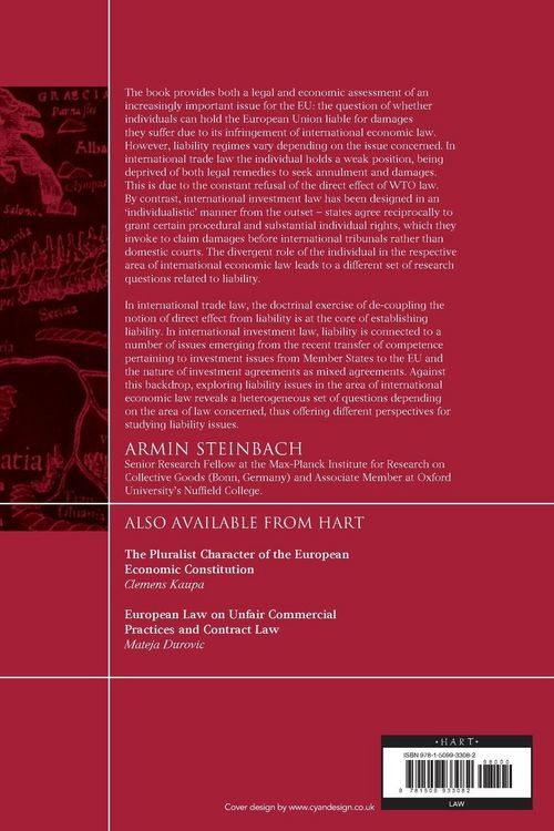 Produktbild: EU Liability and International Economic Law