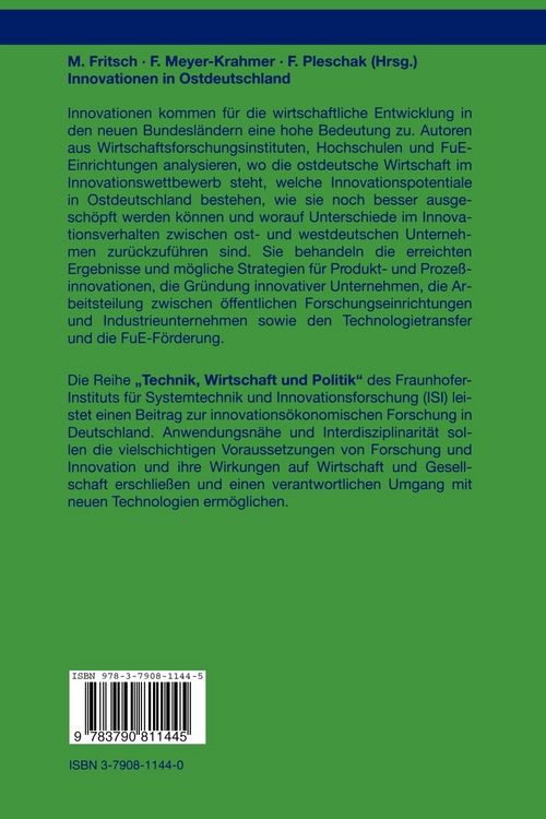 Produktbild: Innovationen in Ostdeutschland