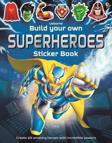 Produktbild: Build Your Own Superheroes Sticker Book