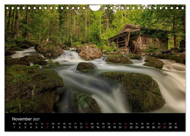 Produktbild: Berchtesgadener Land (Wandkalender 2027 DIN A4 quer), CALVENDO Monatskalender