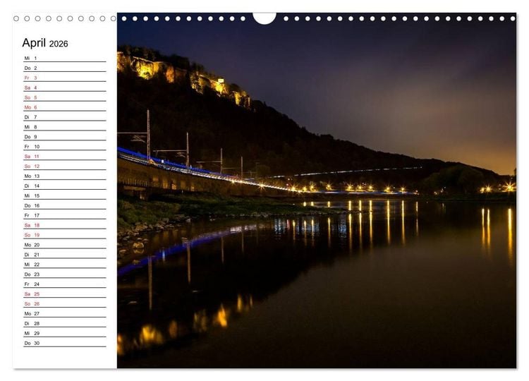 Produktbild: S&auml;chsische Schweiz &ndash; Impressionen (Wandkalender 2026 DIN A3 quer), CALVENDO Monatskalender