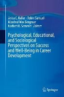 Produktbild: Psychological, Educational, and Sociological Perspectives on Success and Well-Being in Career Development