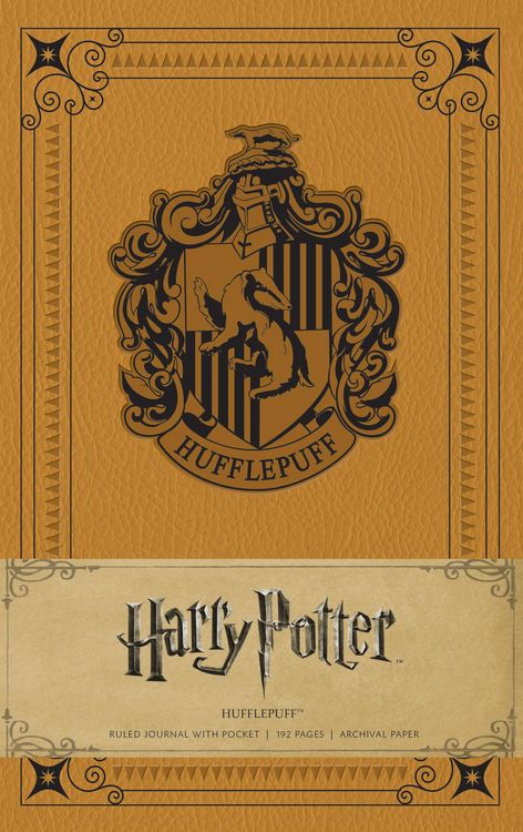 Produktbild: Harry Potter: Hufflepuff Hardcover Ruled Journal