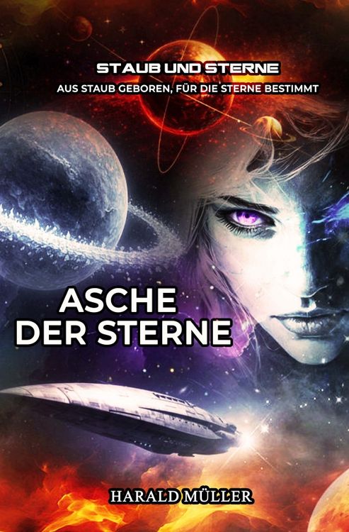 Produktbild: Ein Staub-und-Sterne-Roman / Asche der Sterne