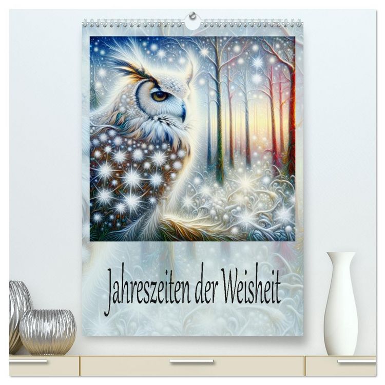 Produktbild: Jahreszeiten der Weisheit (hochwertiger Premium Wandkalender 2026 DIN A2 hoch), Kunstdruck in Hochglanz