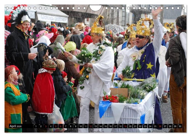 Produktbild: K&ouml;lner Karneval - das ganze Jahr! (Wandkalender 2026 DIN A4 quer), CALVENDO Monatskalender