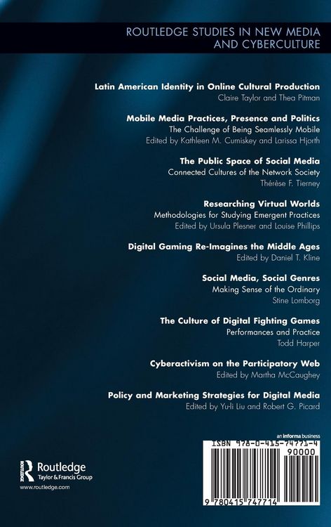 Produktbild: Policy and Marketing Strategies for Digital Media