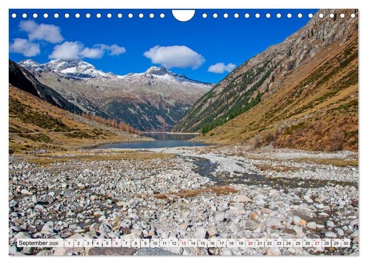 Produktbild: Ein Herz f&uuml;r das Zillertal (Wandkalender 2026 DIN A4 quer), CALVENDO Monatskalender