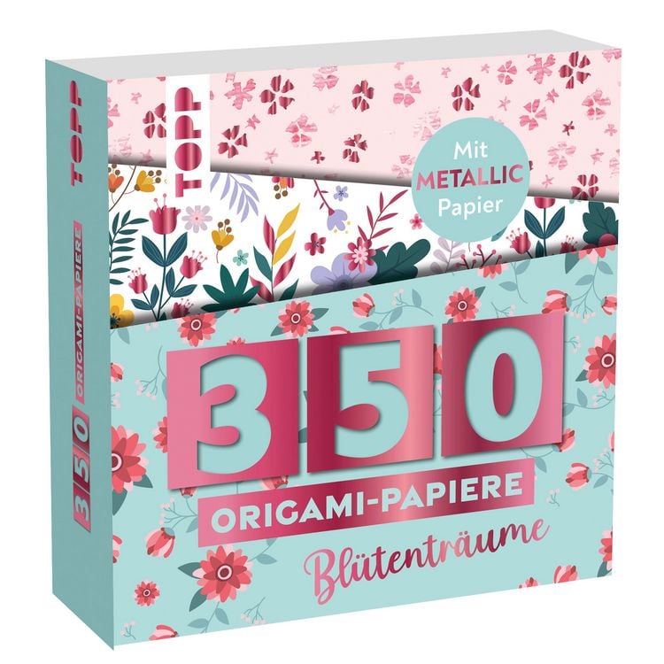 Produktbild: 350 Origami-Block Blütenträume