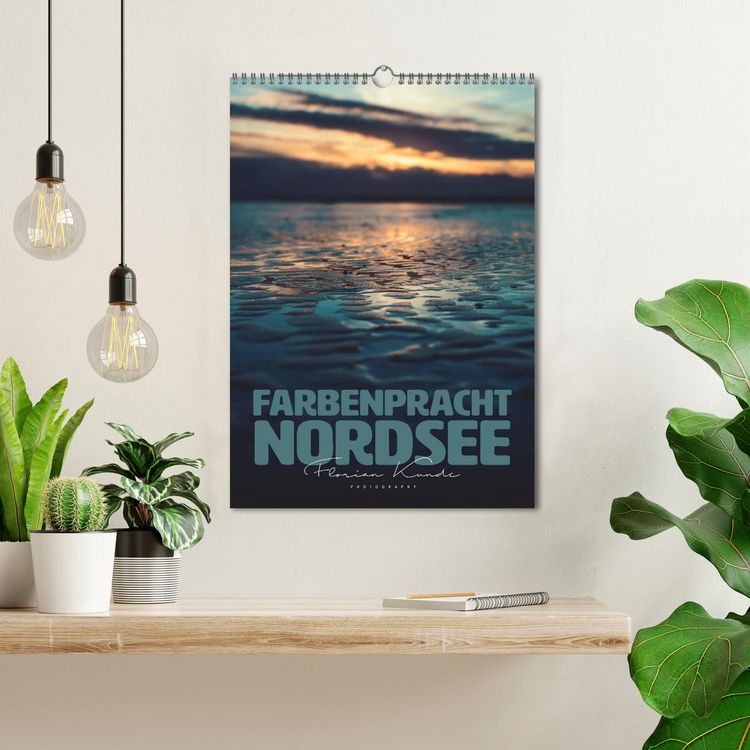 Produktbild: Farbenpracht Nordsee (Wandkalender 2026 DIN A3 hoch), CALVENDO Monatskalender