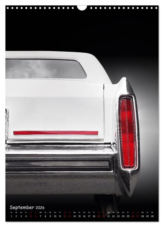 Produktbild: Amerikanische Autos 1950er bis 1980er Favoriten (Wandkalender 2026 DIN A3 hoch), CALVENDO Monatskalender