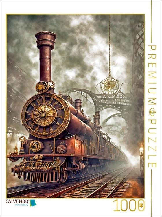 Produktbild: CALVENDO Puzzle Schnellzug | 1000 Teile Lege-Gr&ouml;&szlig;e 64x48cm Foto-Puzzle f&uuml;r gl&uuml;ckliche Stunden