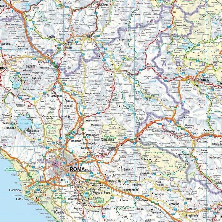 Produktbild: Freytag & berndt Stra&szlig;enkarte Italien 1:600.000