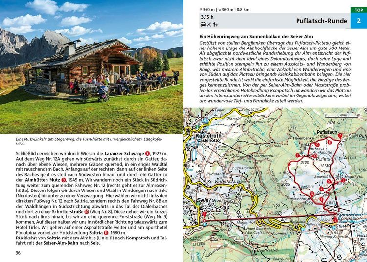 Produktbild: ROTHER Wanderf&uuml;hrer Seiser Alm