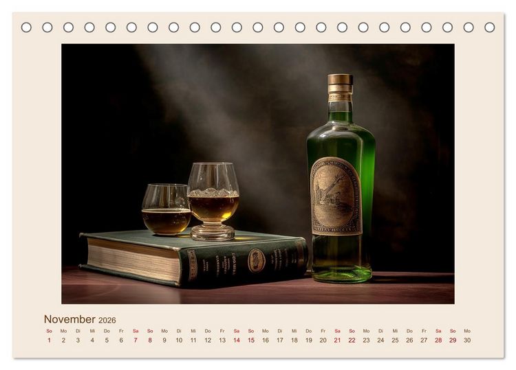 Produktbild: B&uuml;cherzauber (Tischkalender 2026 DIN A5 quer), CALVENDO Monatskalender