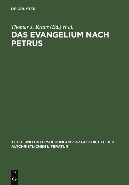 Produktbild: Das Evangelium nach Petrus