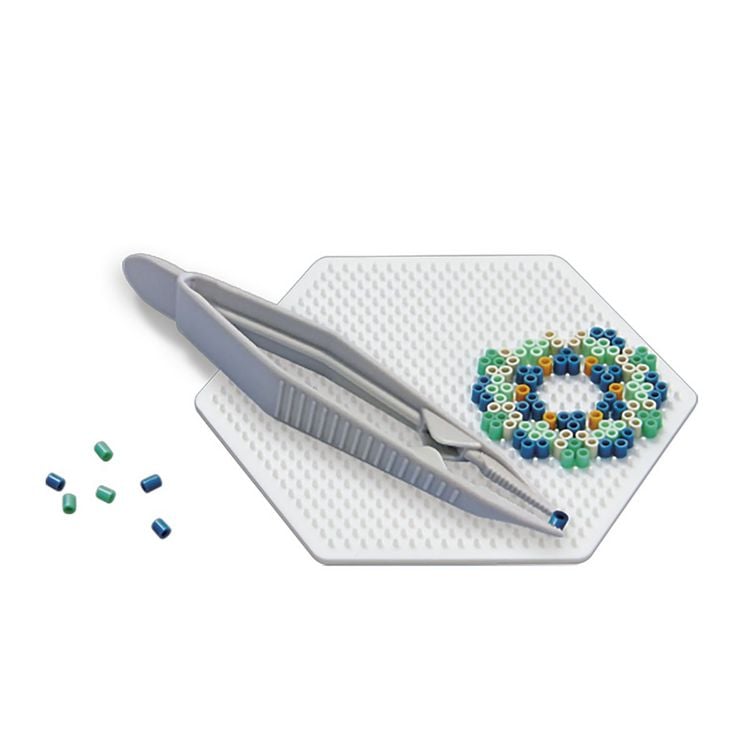 Produktbild: Hama 4904 - Pinzetten 3 St&uuml;ck, Kunststoff, Bastelzubeh&ouml;r f&uuml;r B&uuml;gelperlen