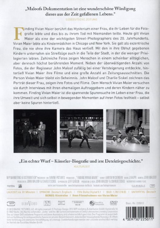 Produktbild: Finding Vivian Maier
