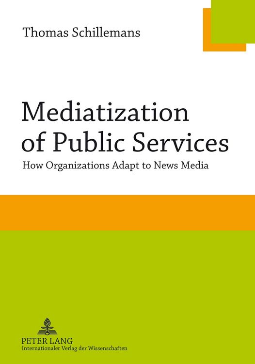 Produktbild: Mediatization of Public Services