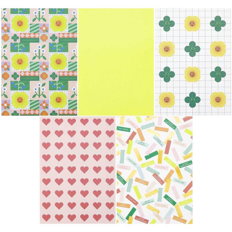 Produktbild: Motivpapierblock Happy