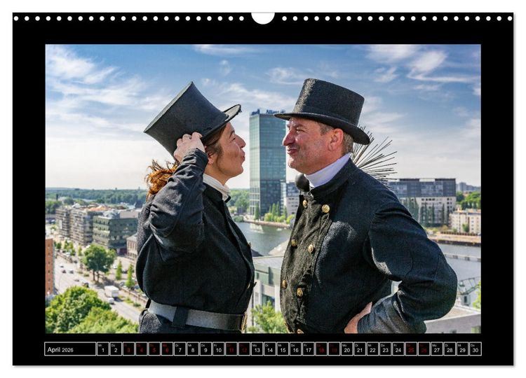 Produktbild: Schornsteinfeger in Berlin - Die Gl&uuml;cklichmacher (Wandkalender 2026 DIN A3 quer), CALVENDO Monatskalender