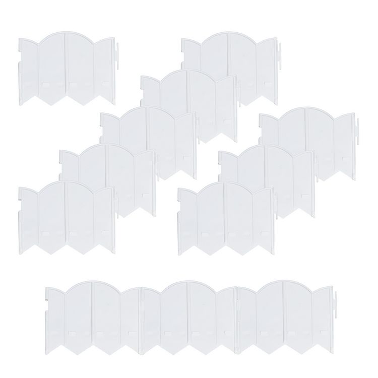 Produktbild: HTI-Living Beetumrandung Nessa Solar, Cloud, 36teilig, wei&szlig;