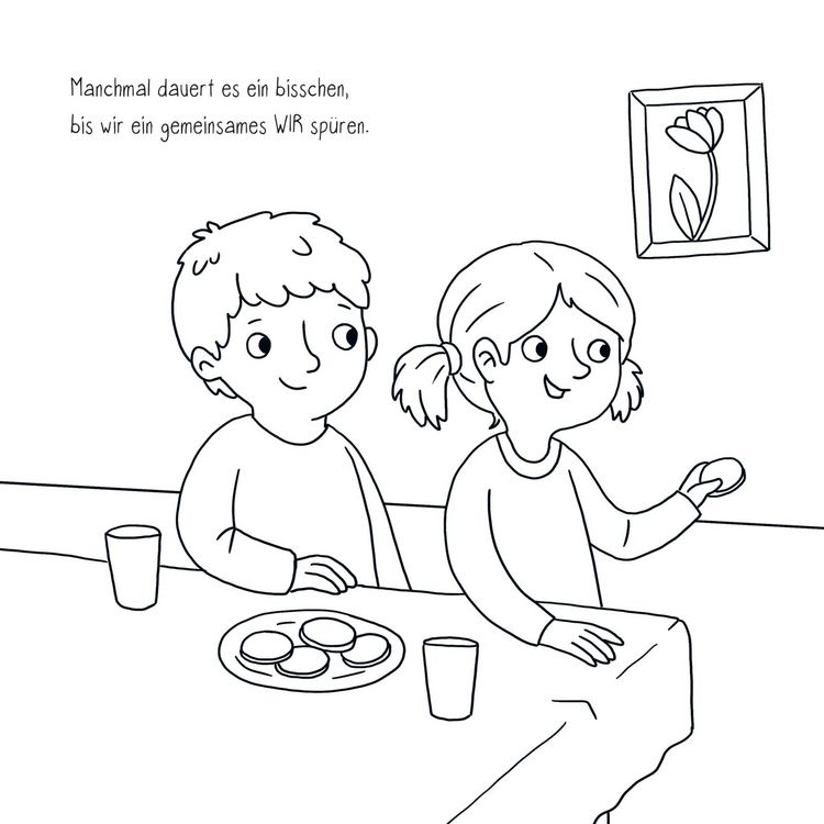 Produktbild: Das kleine WIR: Mein gro&szlig;es Malbuch