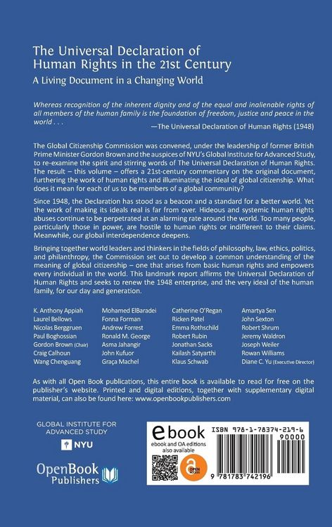 Produktbild: The Universal Declaration of Human Rights in the 21st Century