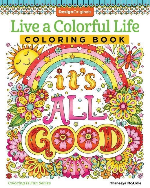 Produktbild: Live a Colorful Life Coloring Book