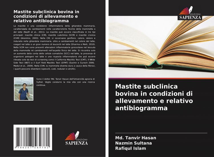 Produktbild: Mastite subclinica bovina in condizioni di allevamento e relativo antibiogramma