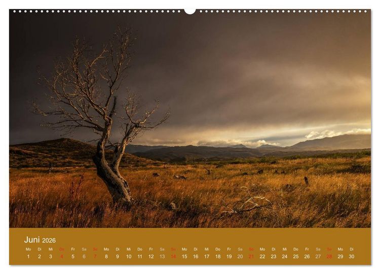 Produktbild: Farbenfrohes Patagonien (hochwertiger Premium Wandkalender 2026 DIN A2 quer), Kunstdruck in Hochglanz