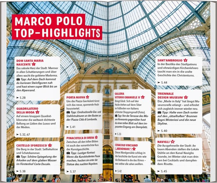 Produktbild: MARCO POLO Reisef&uuml;hrer Mailand, Lombardei