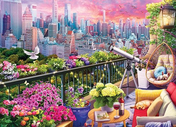 Produktbild: New Yorker Dachgarten