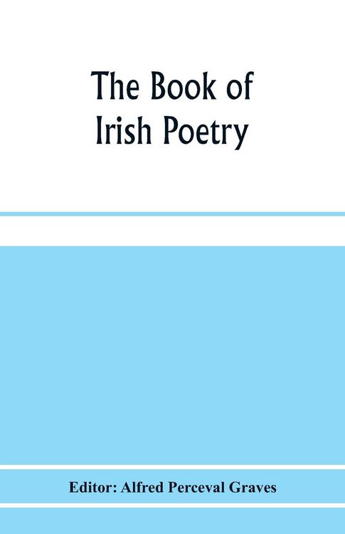 Produktbild: The book of Irish poetry