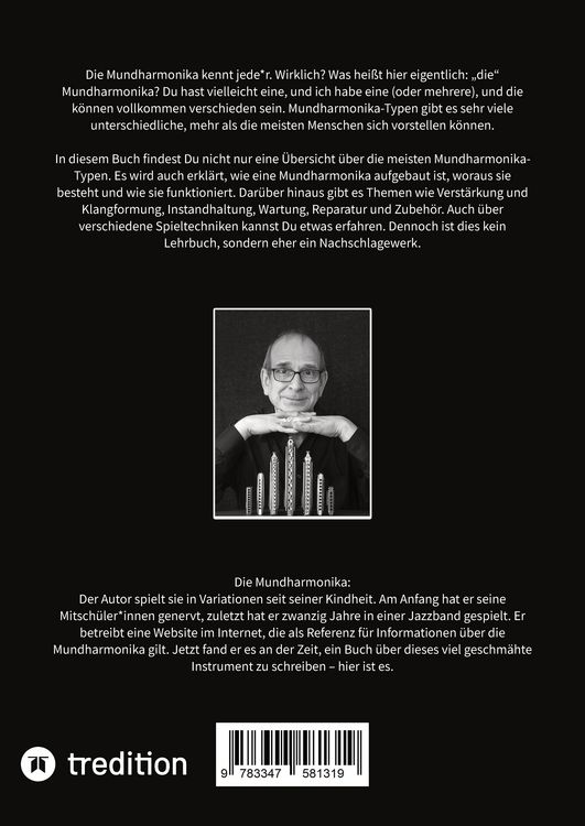 Produktbild: Das Mundharmonika-Buch - kein Lehrbuch, sondern ein Nachschlagewerk.