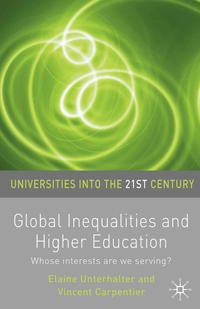 Produktbild: Global Inequalities and Higher Education