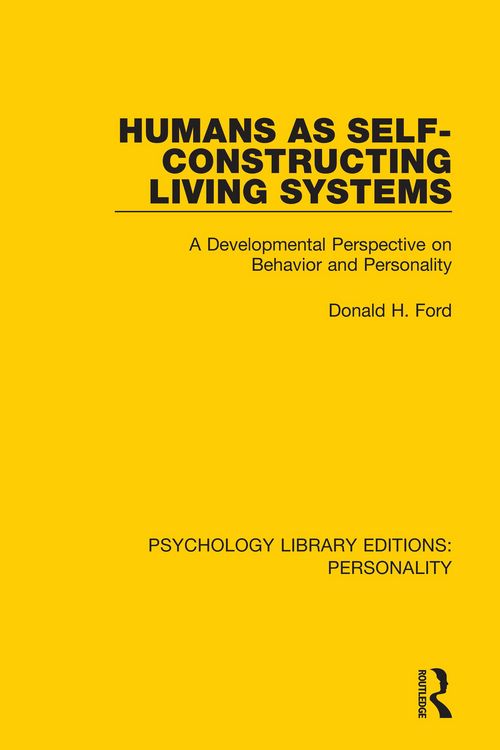 Produktbild: Humans as Self-Constructing Living Systems