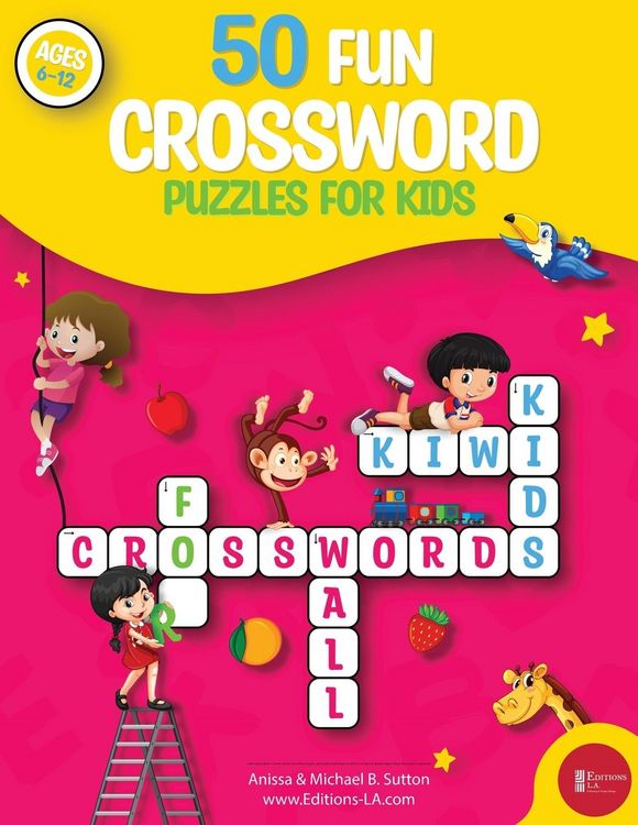 Produktbild: 50 fun crossword puzzles for kids