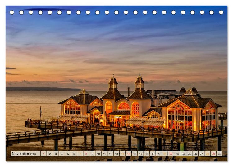 Produktbild: 12 wundersch&ouml;ne Sehensw&uuml;rdigkeiten in Deutschland (Tischkalender 2026 DIN A5 quer), CALVENDO Monatskalender