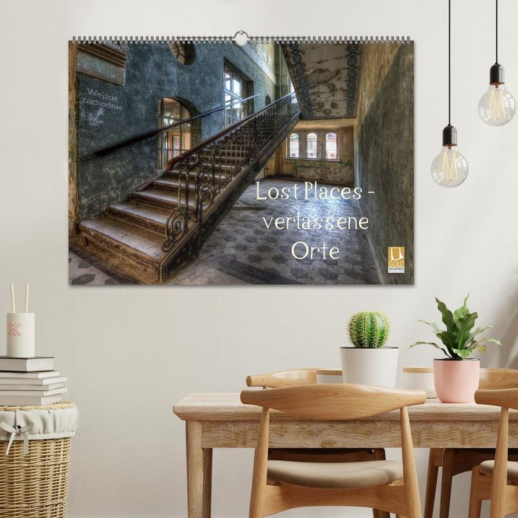 Produktbild: Lost Places - Verlassene Orte (Wandkalender 2026 DIN A2 quer), CALVENDO Monatskalender