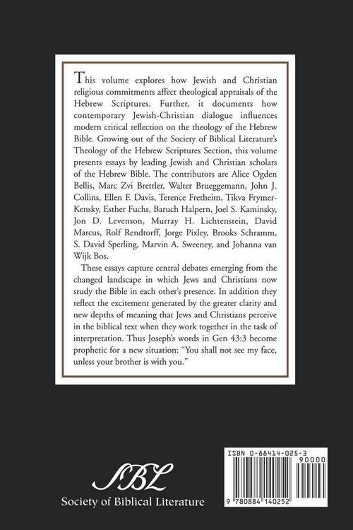 Produktbild: Jews, Christians, and the Theology of the Hebrew Scriptures