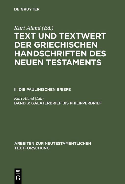 Produktbild: Galaterbrief bis Philipperbrief