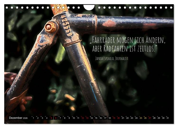 Produktbild: Velo Kunst (Wandkalender 2026 DIN A4 quer), CALVENDO Monatskalender