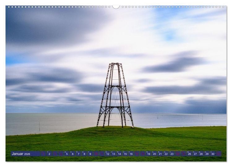 Produktbild: Ein Blick auf die Insel Texel (Wandkalender 2026 DIN A2 quer), CALVENDO Monatskalender