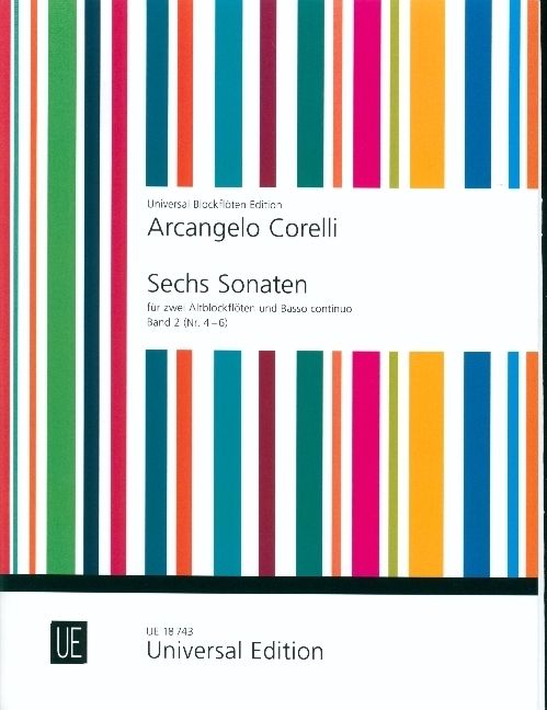 Produktbild: Corelli, A: 6 Sonaten