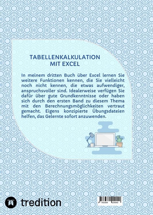 Produktbild: Tabellenkalkulation mit Excel