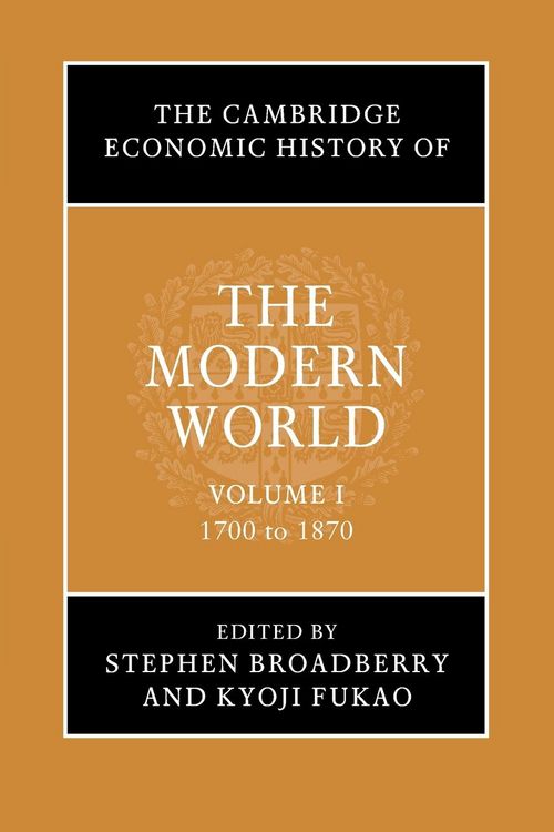 Produktbild: The Cambridge Economic History of the Modern World