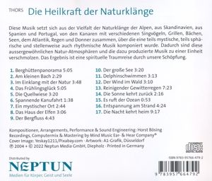 Produktbild: Die Heilkraft der Naturkl&auml;nge