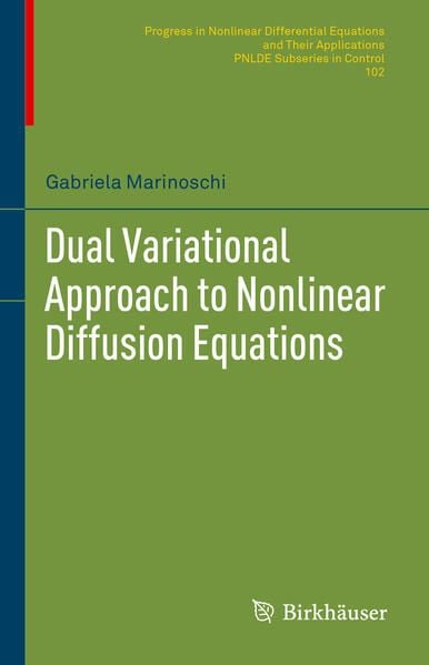 Produktbild: Dual Variational Approach to Nonlinear Diffusion Equations