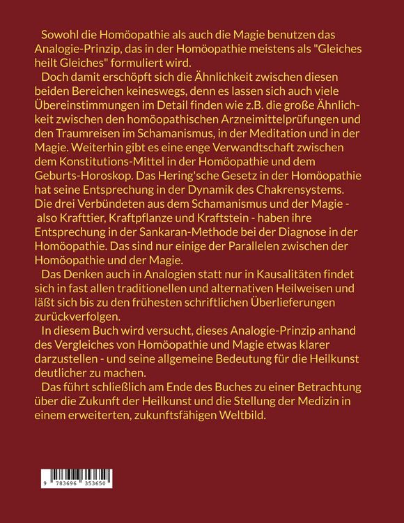 Produktbild: Hom&ouml;opathie und Magie
